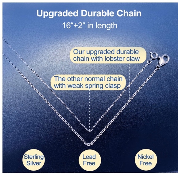 Yeetonda 1 Carat Moissanite Diamond Necklace (OFFERS WELCOME) - Picture 3 of 12